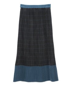 CRAFT STANDARD BOUTIQUE 配色チェックプリーツスカート