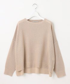 UNFILO 【洗える】リネンリンクスメッシュ　プルオーバー