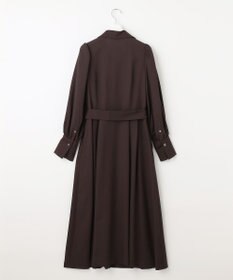 自由区 【洗える】ボリュームスリーブシャツ ドレス