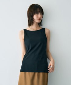 YECCA VECCA 2wayスクエアリブタンクトップ