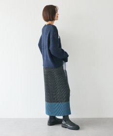 CRAFT STANDARD BOUTIQUE 配色チェックプリーツスカート