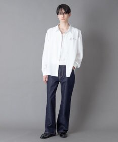 WEGO ワンポイントルーズシャツ（LS）
