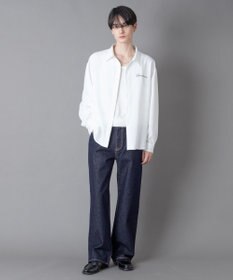 WEGO ワンポイントルーズシャツ（LS）