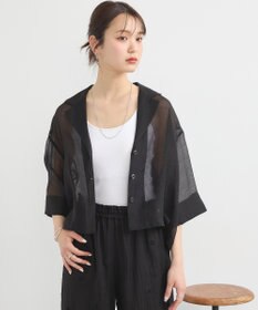 earth music&ecology シアーショートシャツ