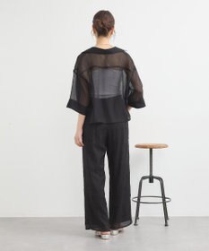 earth music&ecology シアーショートシャツ