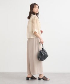 earth music&ecology シアーショートシャツ