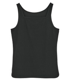 YECCA VECCA 2wayスクエアリブタンクトップ