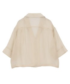 earth music&ecology シアーショートシャツ