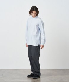 ATON COTTON LAWN | ワイドイージーパンツ - UNISEX