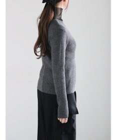 Te chichi ヘンリーネックマーブルニット