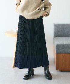 CRAFT STANDARD BOUTIQUE 配色チェックプリーツスカート