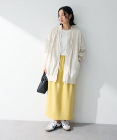 Green Parks ホワイトインナーストレートプルオーバー