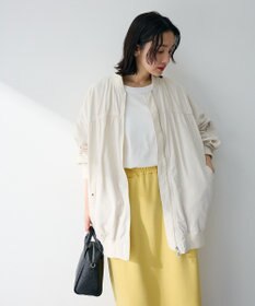 Green Parks ホワイトインナーストレートプルオーバー