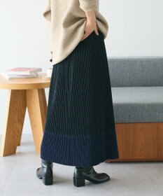 CRAFT STANDARD BOUTIQUE 配色チェックプリーツスカート