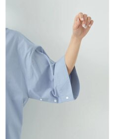 earth music&ecology ワイドスリーブ半袖シャツ