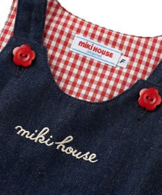 MIKI HOUSE HOT BISCUITS 【ミキハウス】 ジャンパースカートギフトセット【BOX付き】