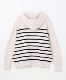 ANY 【洗濯機可】しあわせタッチハーフジップフーディー