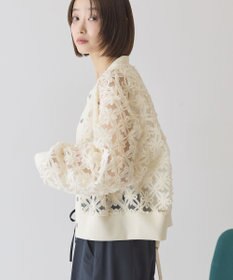 AMERICAN HOLIC アートレースカーディガン