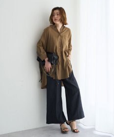 YECCA VECCA 【UVカット】サラサライージーワイドパンツ