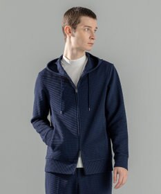 JOSEPH HOMME 新色追加【オリジナル素材/シワになりにくい】ライトタックジャージー ジップアップパーカー