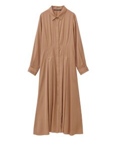 YECCA VECCA タックデザインシャツワンピース