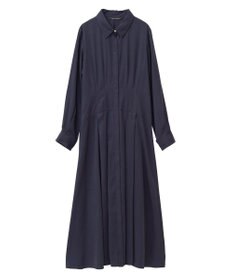 YECCA VECCA タックデザインシャツワンピース