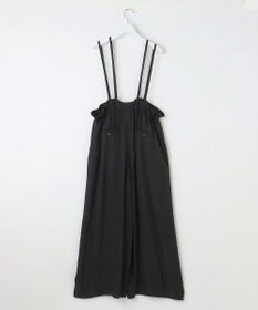 23区 【SACRA】アセテートブライトツイル サロペット