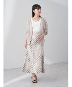 earth music&ecology ファンシーラメＶネックカーディガン