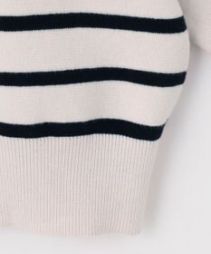 ANY 【洗濯機可】しあわせタッチハーフジップフーディー