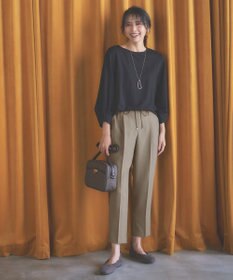 ANY L 【洗濯機可】タックスリーブ プルオーバー