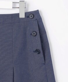 J.PRESS LADIES 【洗える】リネンツイル Aライン スカート