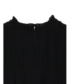 earth music&ecology マジョリカプリーツ半袖ブラウス