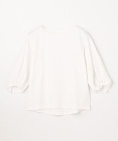 ANY 【WEB限定】シルケットスムースツイストスリーブカットソー