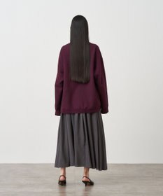 ATON NATURAL DYED URAKE | オーバーサイズスウェットシャツ - UNISEX