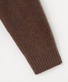 JOSEPH ABBOUD MOUNTAIN 【イタリア糸使用/軽量】パネルボーダー ニットパーカー