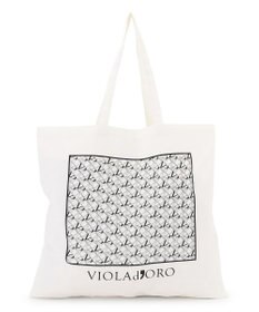 23区 VIOLAd'ORO ラフィアシート レザーコンビ ワンハンドルバッグ