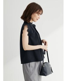 Green Parks ・ＥＬＥＮＣＡＲＥ　ＤＵＥ　リネンライクレースブラウス