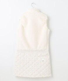 23区GOLF おしゃれに防寒！【WOMEN】中綿×ファー コンピワンピース