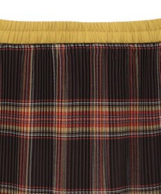CRAFT STANDARD BOUTIQUE 配色チェックプリーツスカート