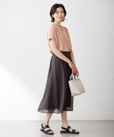 J.PRESS LADIES S 【WEB限定カラーあり・洗える】 ブライトスパンボイル スカート