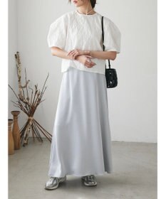 Green Parks AnriettMusee ショート丈ジャガードトップス