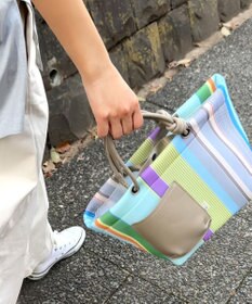 ROOTOTE 1084【手洗い可能】SC.デリ.ストライプ.ウエッファ-B