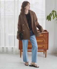 WEGO 【ANGIE VINTAGE】リネンライクジャケット