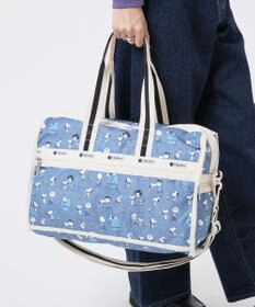 LeSportsac DELUXE MED WEEKENDER/ピーナッツハッピーパルズ