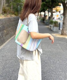 ROOTOTE 1084【手洗い可能】SC.デリ.ストライプ.ウエッファ-B