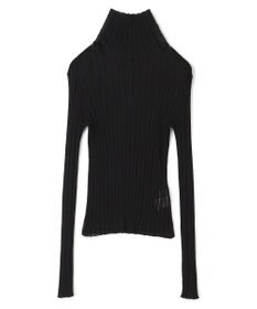 uncrave シアーニット タートルネック トップス（uncrave WHITE）