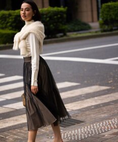 組曲 【WEB限定色あり】ELENA タートルネック ニット