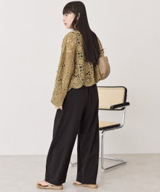 AMERICAN HOLIC ウエストドロストソフトバルーンパンツ