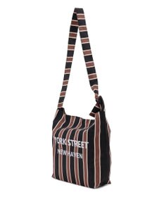 J.PRESS YORK STREET 【UNISEX】ストライプ ショルダーバック