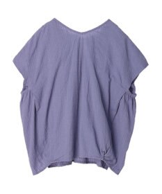 Green Parks インド綿　ＳＥＴ２点　マルチ刺繍ブラウス＋タンク